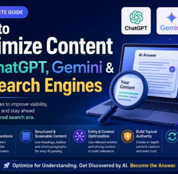 How to Optimize Content for ChatGPT, Gemini & AI Search Engines
