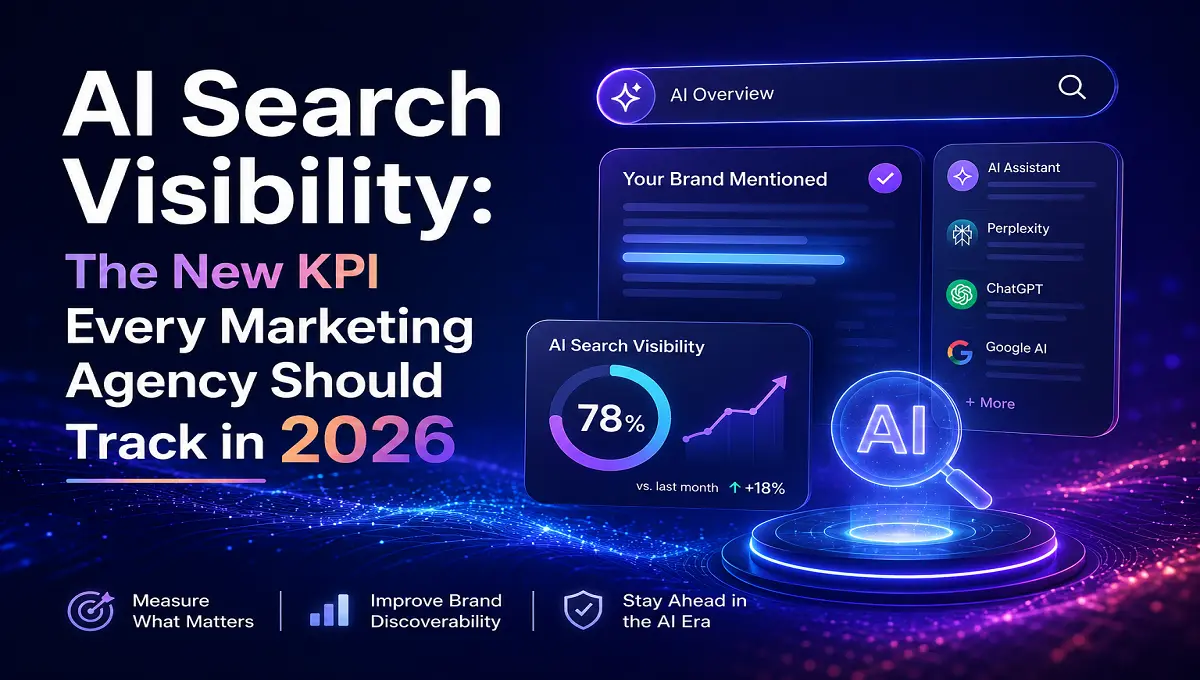 AI Search Visibility: The New KPI Every Marketing Agency Should Track in 2026