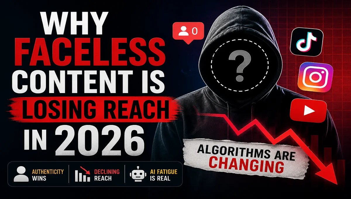 Why Faceless Content Is Losing Reach in 2026
