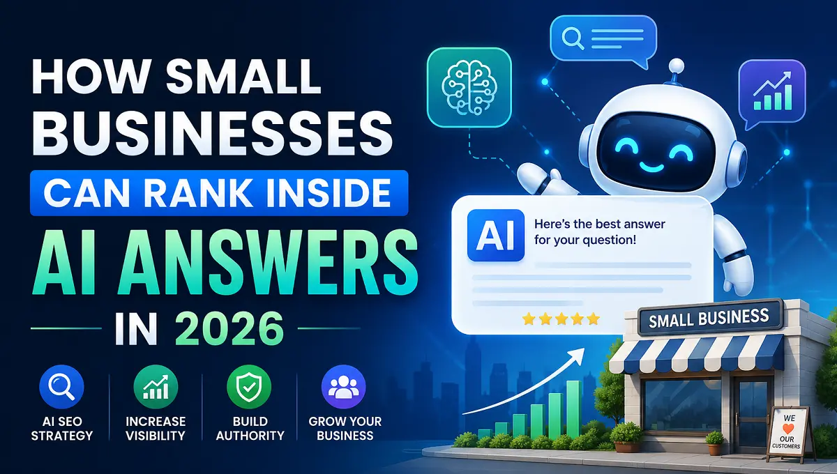 How Small Businesses Can Rank Inside AI Answers in 2026
