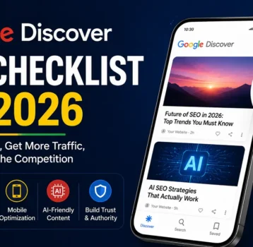 Google Discover SEO Checklist for 2026