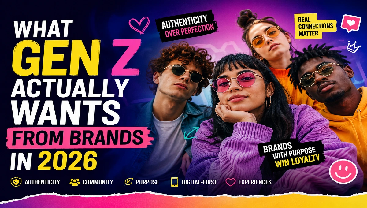 What Gen Z Actually Wants From Brands in 2026