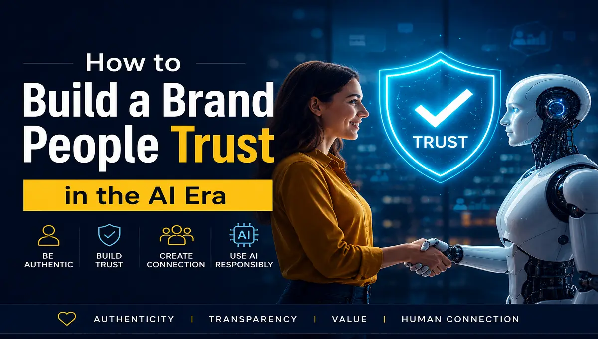 How to Build a Brand People Trust in the AI Era