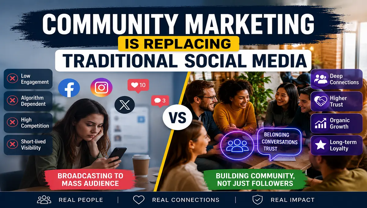Community Marketing Is Replacing Traditional Social Media