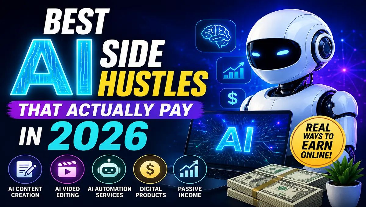 Best AI Side Hustles That Actually Pay in 2026