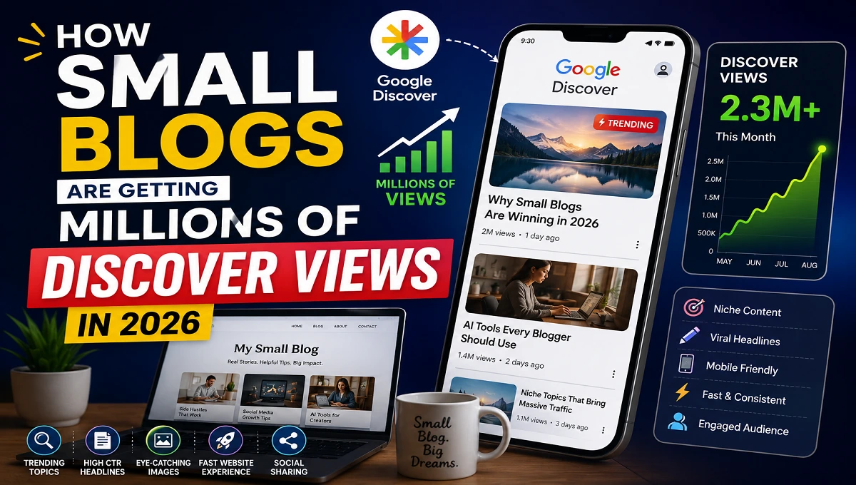 How Small Blogs Are Getting Millions of Discover Views in 2026