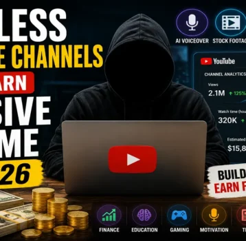 Faceless YouTube Channels That Earn Passive Income in 2026