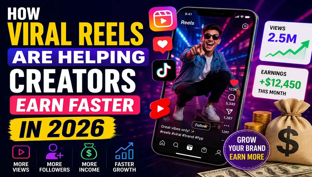How Viral Reels Are Helping Creators Earn Faster in 2026