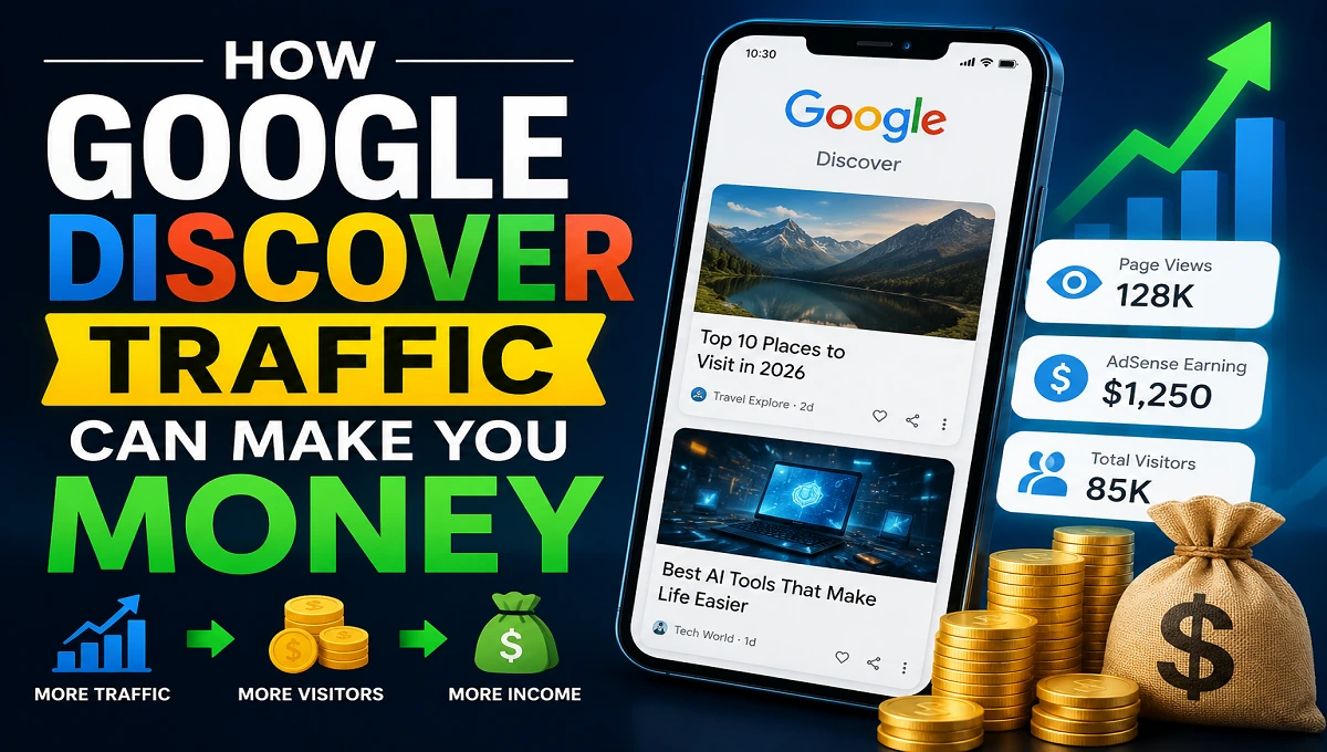 How Google Discover Traffic Can Make You Money