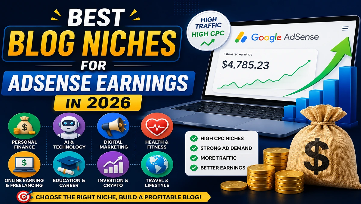Best Blog Niches for AdSense Earnings in 2026