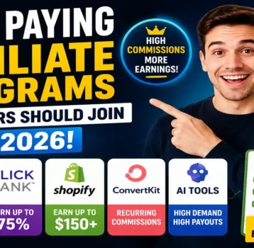 High Paying Affiliate Programs Beginners Should Join in 2026