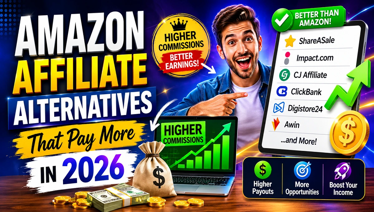 Amazon Affiliate Alternatives That Pay More in 2026