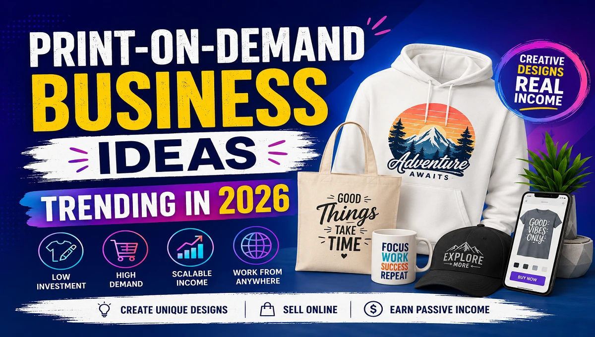 Print-on-Demand Business Ideas Trending in 2026