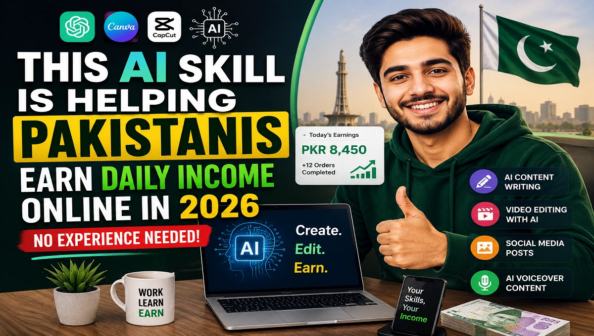 This AI Skill Is Helping Pakistanis Earn Daily Income Online in 2026