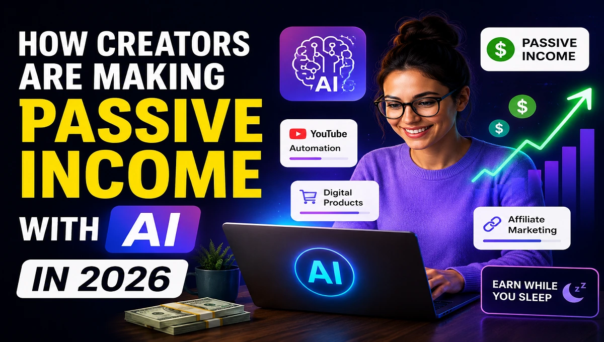 How Creators Are Making Passive Income With AI in 2026