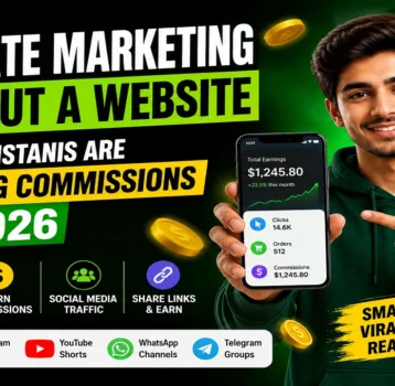 Affiliate Marketing Without a Website: How Pakistanis Are Earning Commissions in 2026