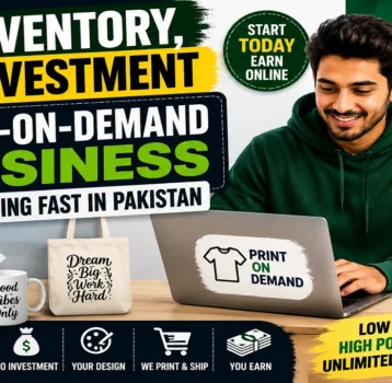 No Inventory, No Investment: Print-on-Demand Business Growing Fast in Pakistan