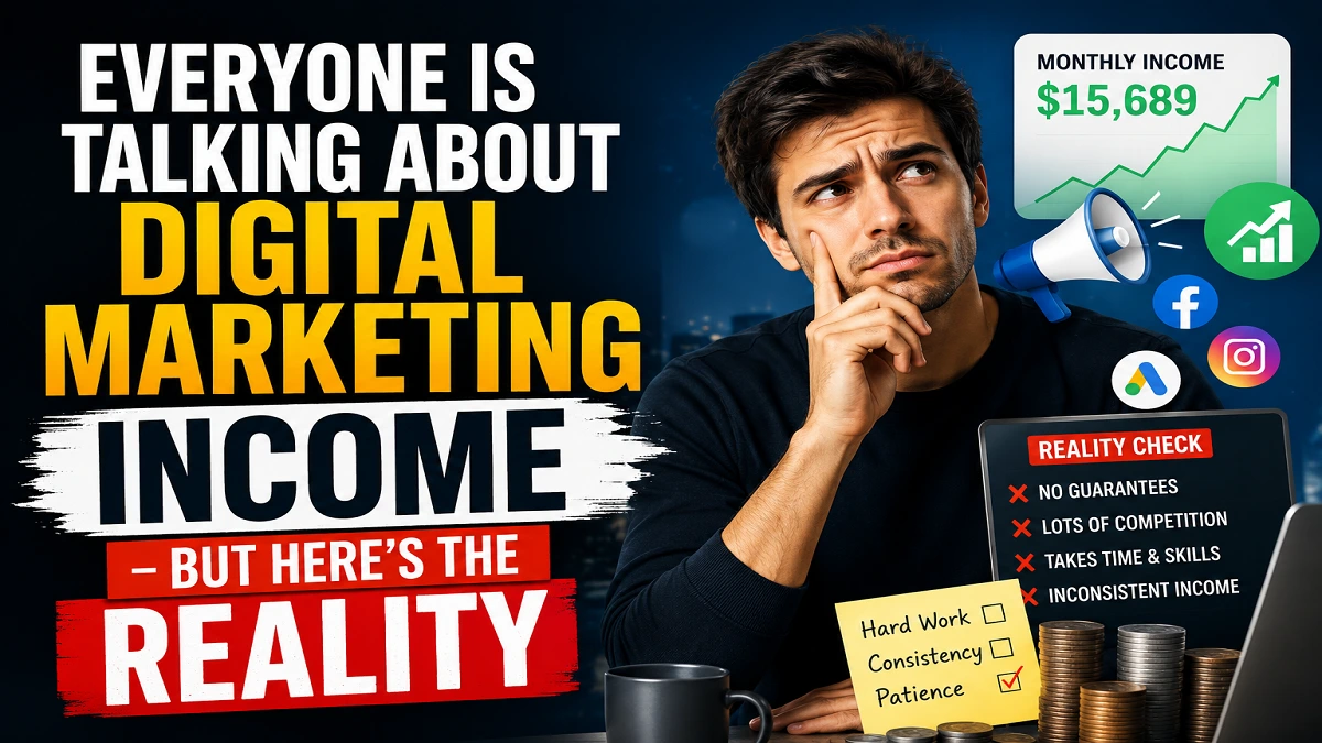 Everyone Is Talking About Digital Marketing Income – But Here’s the Reality
