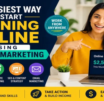The Easiest Way to Start Earning Online Using Digital Marketing