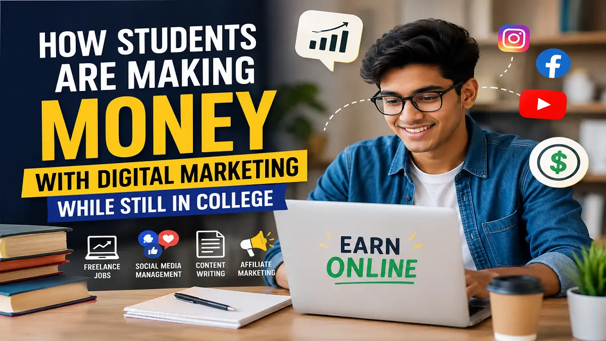 How Students Are Making Money with Digital Marketing While Still in College