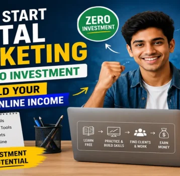 How to Start Digital Marketing with Zero Investment and Build Your First Online Income