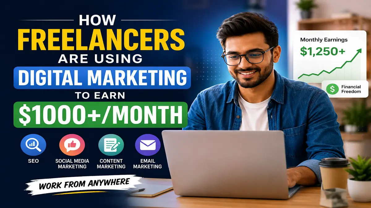 How Freelancers Are Using Digital Marketing to Earn $1000+/Month