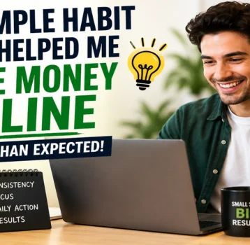 The Simple Habit That Helped Me Make Money Online Faster Than Expected