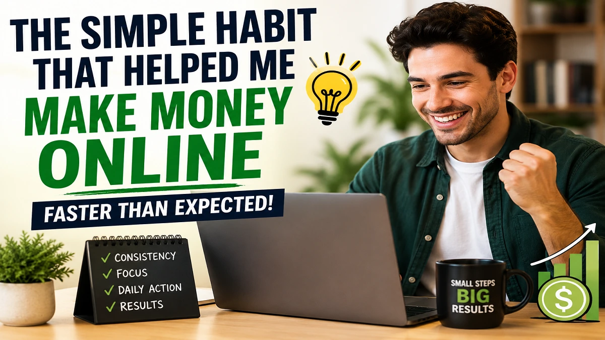 The Simple Habit That Helped Me Make Money Online Faster Than Expected