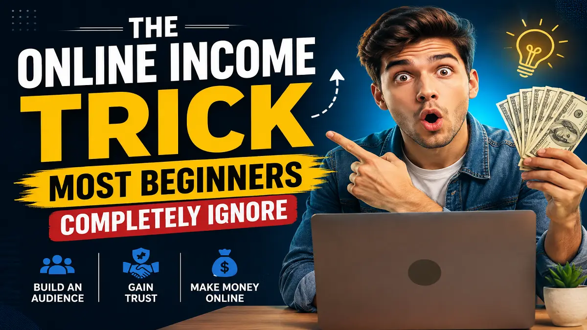 The Online Income Trick Most Beginners Completely Ignore