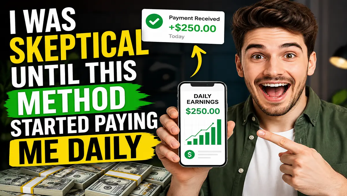 I Was Skeptical Until This Method Started Paying Me Daily