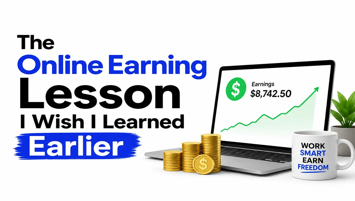 The Online Earning Lesson I Wish I Learned Earlier