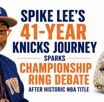 Spike Lee’s 41-year Knicks journey sparks championship ring debate after historic NBA title