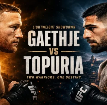 Gaethje Stuns the World: “The Highlight” Stops Topuria at the White House