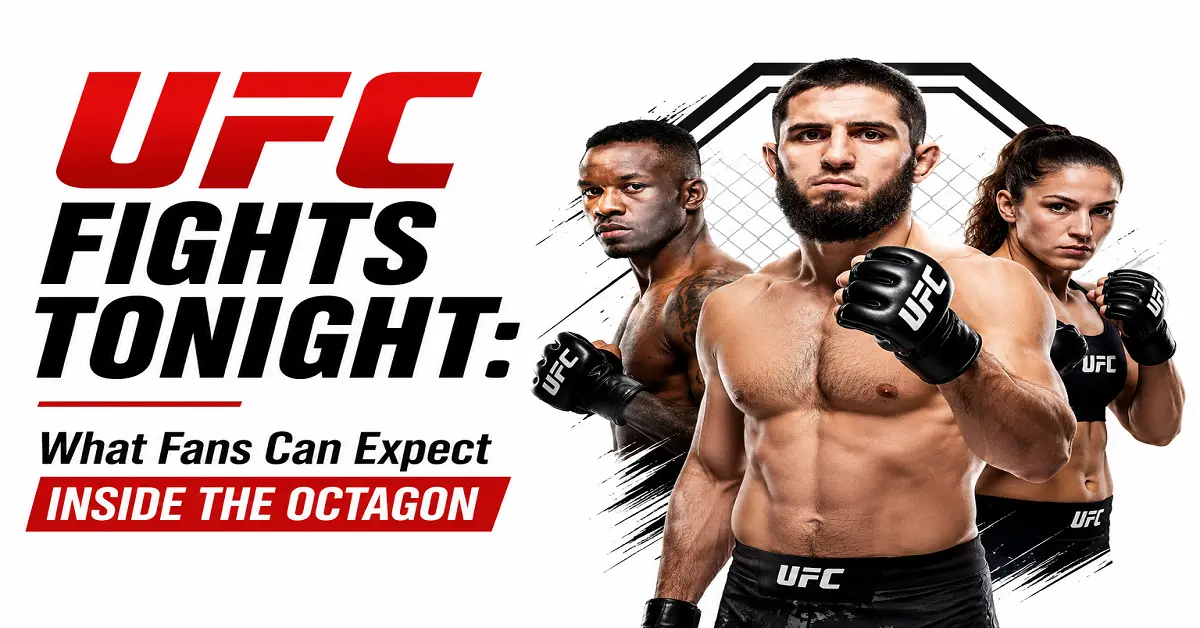UFC Fights Tonight: What Fans Can Expect Inside the Octagon