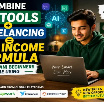 Combine AI Tools + Freelancing = New Income Formula Pakistani Beginners Are Using