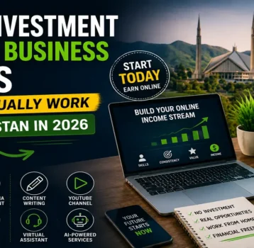 Zero Investment Online Business Ideas That Actually Work in Pakistan in 2026