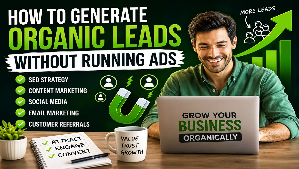 How to Generate Organic Leads Without Running Ads
