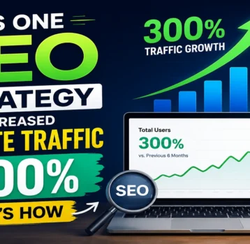 This One SEO Strategy Increased Website Traffic by 300% — Here’s How
