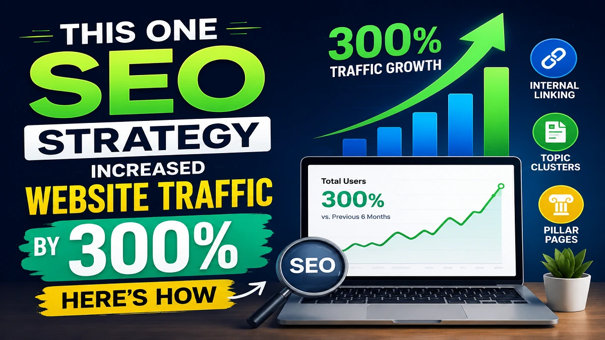 This One SEO Strategy Increased Website Traffic by 300% — Here’s How
