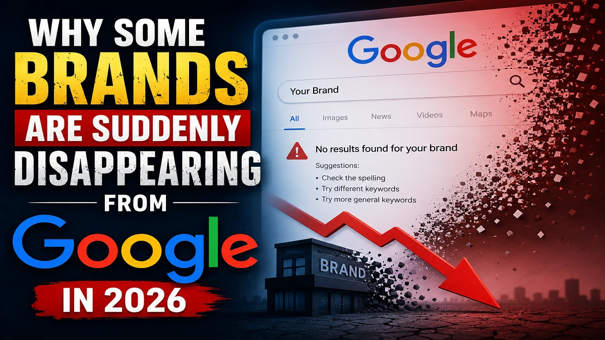 Why Some Brands Are Suddenly Disappearing From Google in 2026