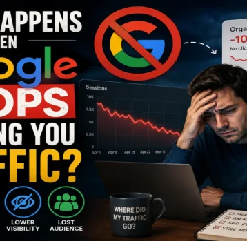 What Happens When Google Stops Sending You Traffic?
