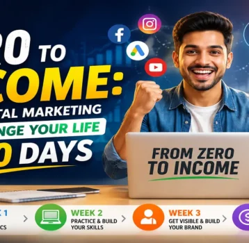 From Zero to Income: How Digital Marketing Can Change Your Life in 30 Days