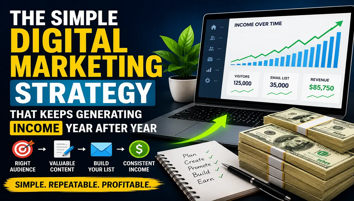 The Simple Digital Marketing Strategy That Keeps Generating Income Year After Year