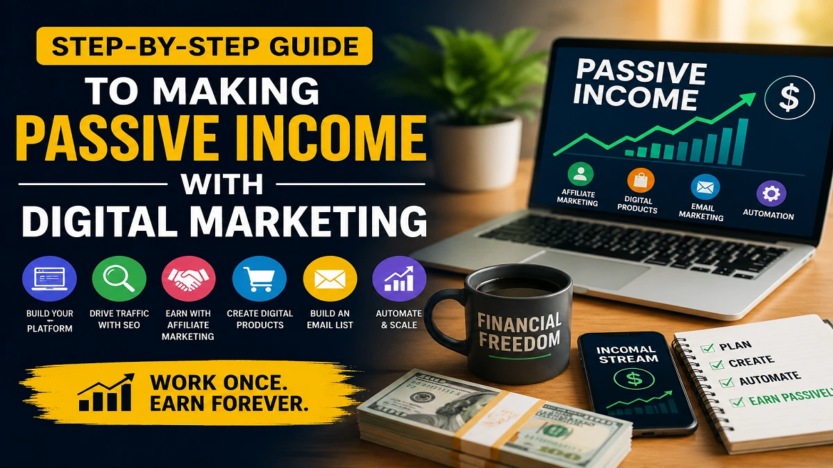 Step-by-Step Guide to Making Passive Income with Digital Marketing