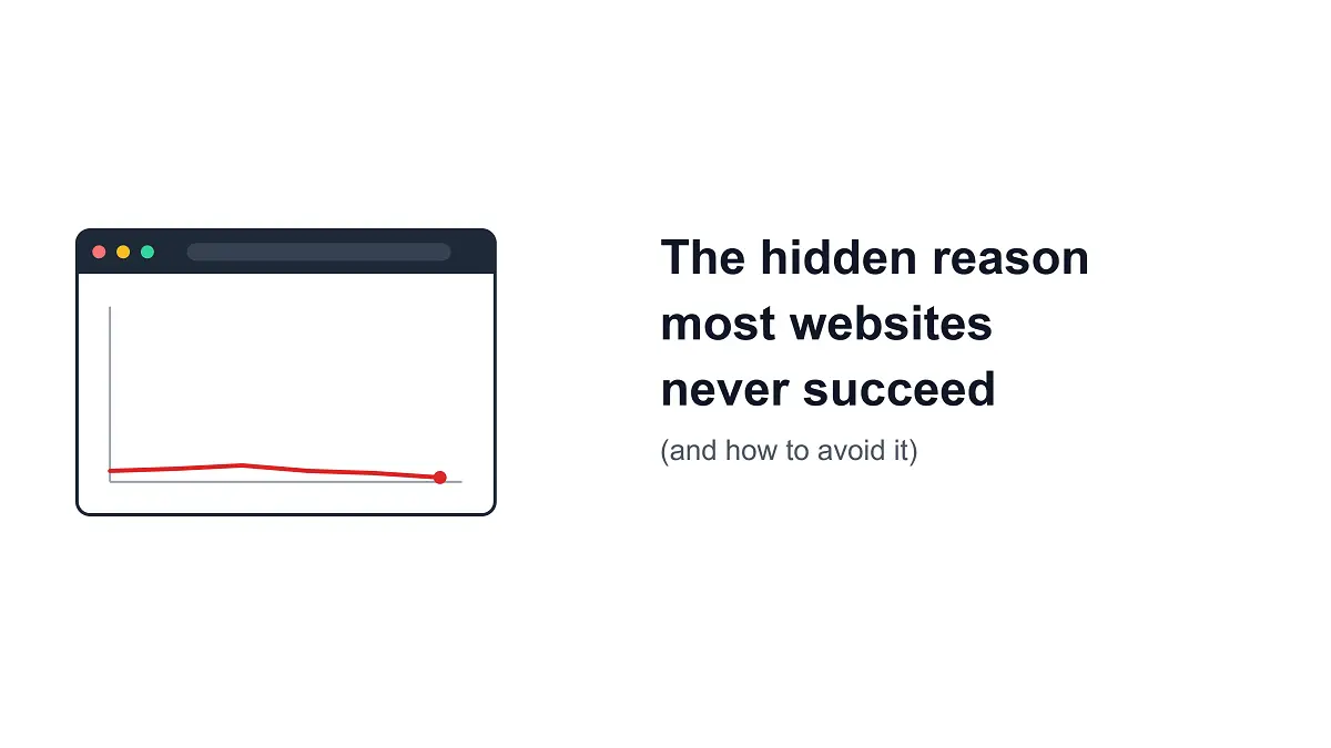 The Hidden Reason Most Websites Never Succeed (And How to Avoid It)