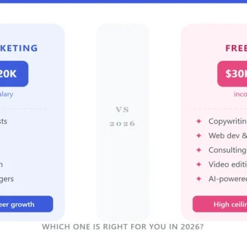 Digital Marketing vs Freelancing: Which Pays More in 2026?