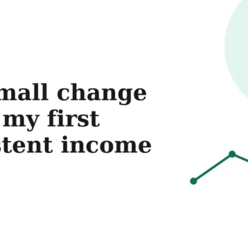 One Small Change Led to My First Consistent Income