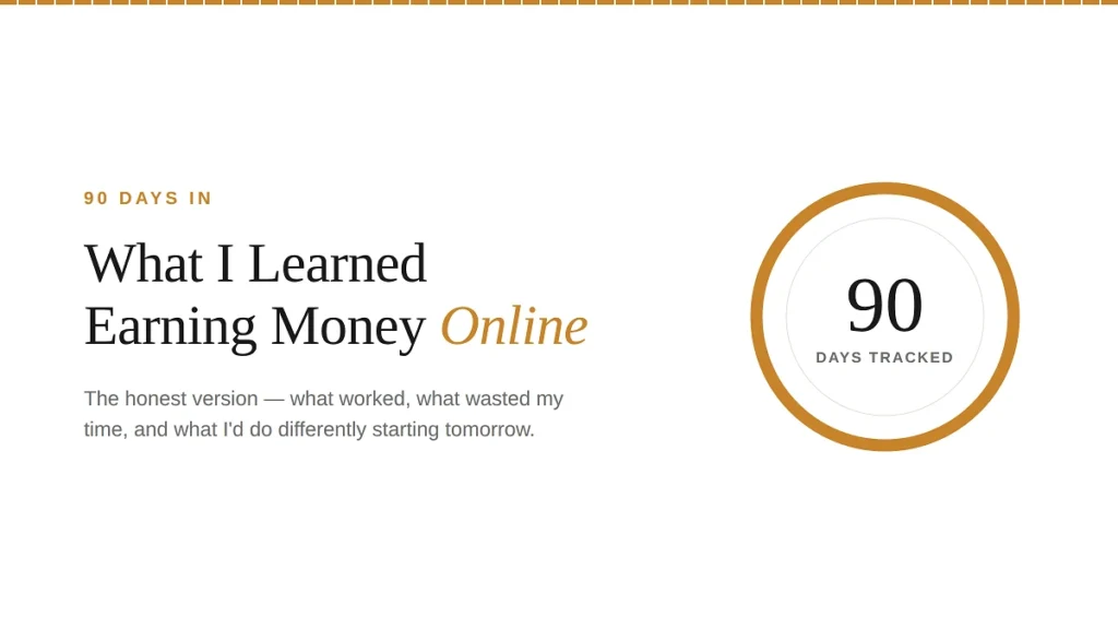 Online earning