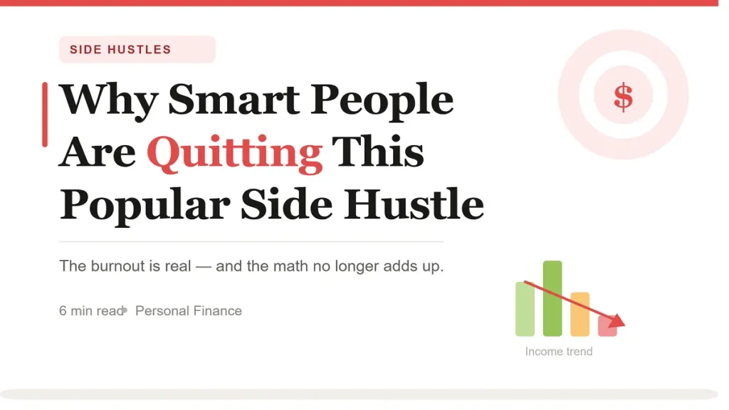 side hustle 2026