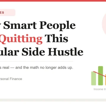 Why Smart People Are Quitting This Popular Side Hustle